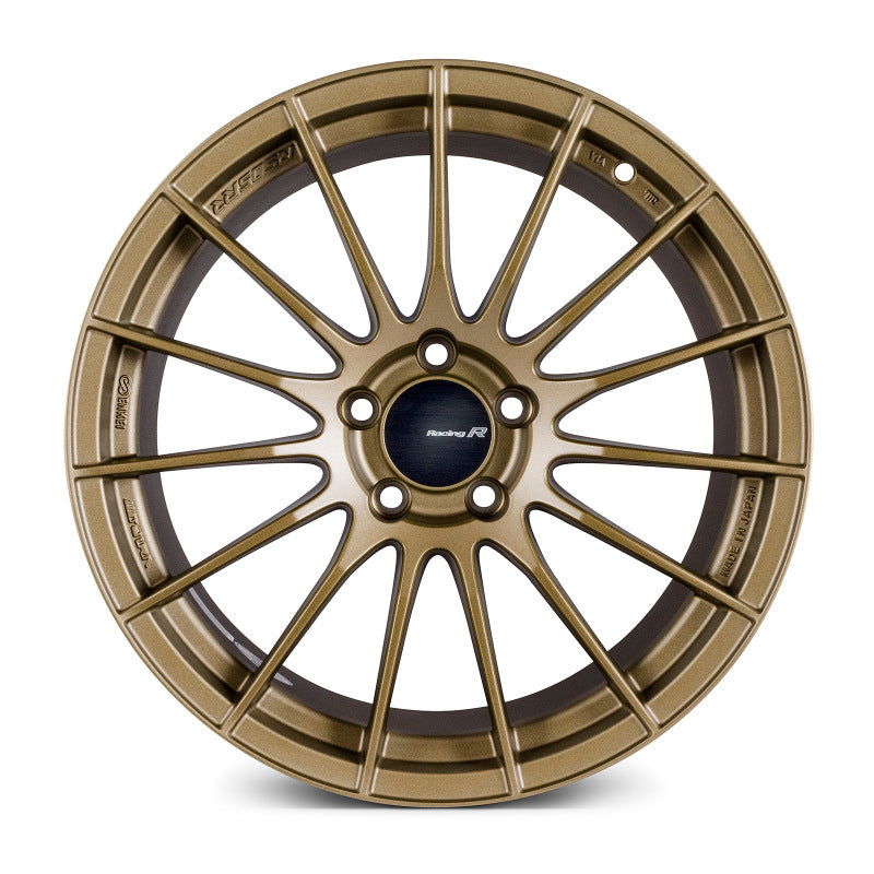 Enkei RS05-RR 18x9.5 22mm ET 5x114.3 75 Bore Titanium Gold Wheel (MOQ 40) 484-895-6522GG 484-895-6522GG Photo - Primary