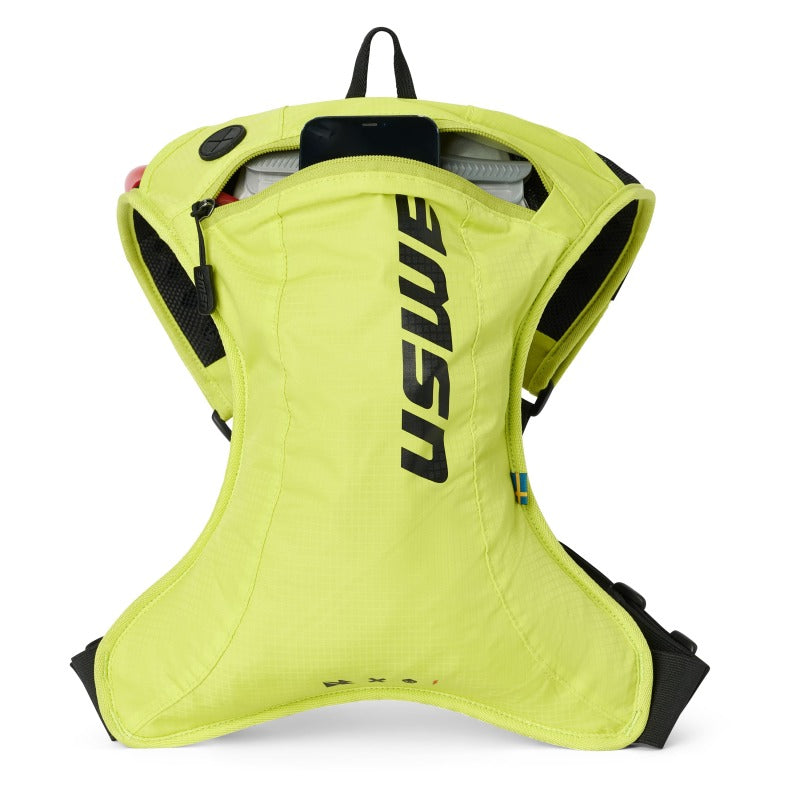 USWE Outlander Moto Hydration Pack 2L - Crazy Yellow 202077002 202077002 User 1