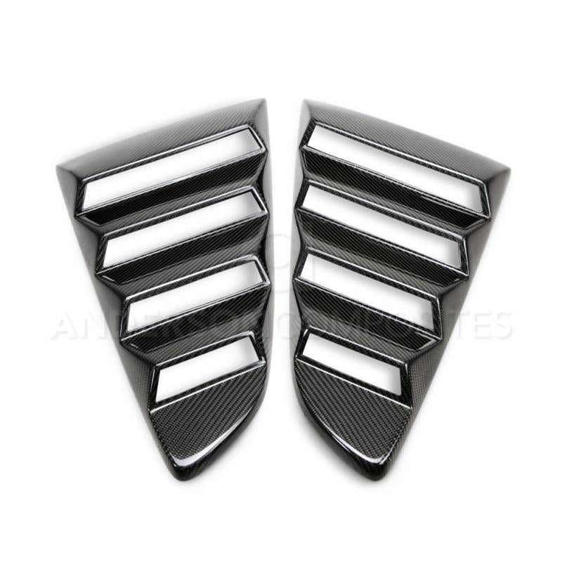 Anderson Composites 2015-2017 Ford Mustang Type-V Style Window Louvers - Vented AC-WL15FDMU-V AC-WL15FDMU-V User 2