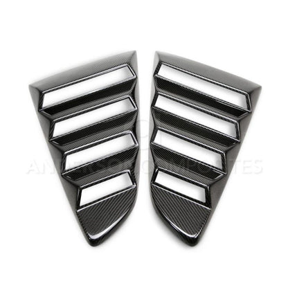 Anderson Composites 2015-2017 Ford Mustang Type-V Style Window Louvers - Vented AC-WL15FDMU-V AC-WL15FDMU-V User 2