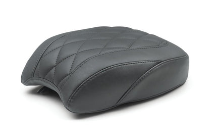 Mustang Motorcycle Mustang 18-21 Harley Heritage Classic, Deluxe Wide Tripper Passenger Seat Diamond Stitch - Black 83009 83009 Photo - Primary