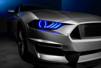 ORACLE Lighting Oracle 18-21 Ford Mustang Dynamic DRL Upgrade w/ Halo Kit & Sequential Turn Signal - ColorSHIFT 1446-332 1446-332 User 3