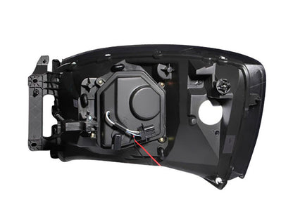Anzo 2006-2008 Dodge Ram 1500 Projector Headlights w/ Halo Chrome (CCFL) 111103 Photo - Unmounted