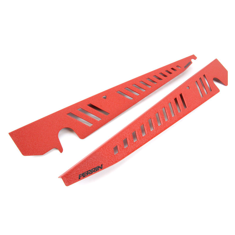 Perrin 2015+ Subaru WRX/STI Fender Shroud Set - Red PSP-ENG-550RD PSP-ENG-550RD Photo - Primary