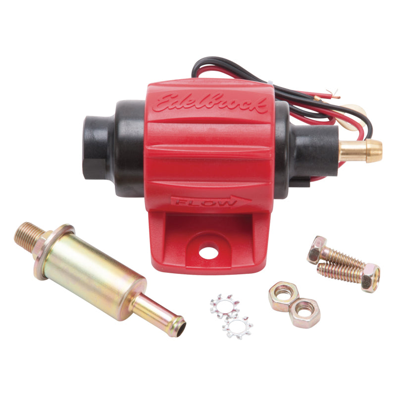 Edelbrock Fuel Pump Low Pressure 12v 38 Gph Gasoline Only 17301 Photo - Primary
