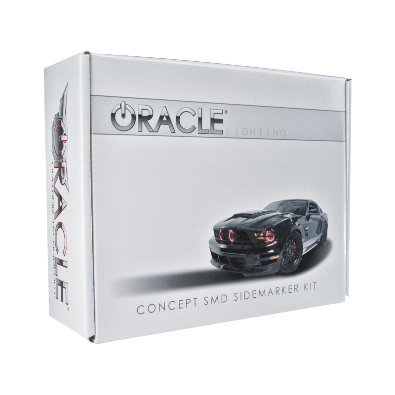 ORACLE Lighting Oracle 10-14 Ford Mustang Concept Sidemarker Set - Tinted - No Paint 9700-020 9700-020 Photo - in package