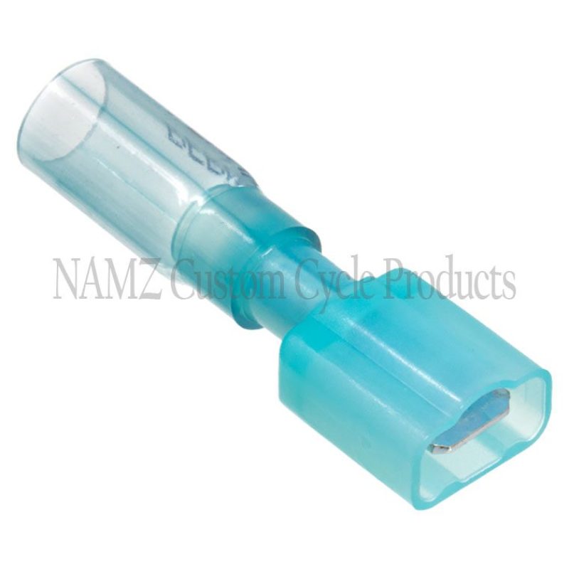 NAMZ Heat Sealable .25in. Male Quick Disconnect Terminals 16-14g (25 Pack) NIS-19164-0048 NIS-19164-0048 Photo - Primary