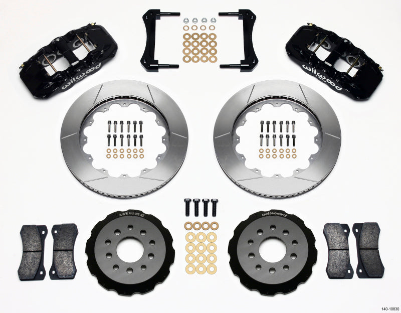 Wilwood AERO6 Front Hat Kit 14.00 2005-2014 Mustang 140-10830 140-10830 Photo - Primary
