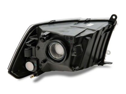 Raxiom 09-18 Dodge RAM 1500 Axial OEM Rep Headlights w/ Single Bulb- Chrome Housing (Clear Lens) R118018 R118018 Photo - Close Up