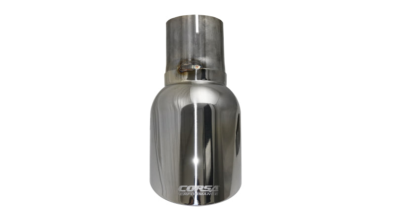 Corsa Single Universal 2.75in Inlet / 4.5in Outlet Polished Pro-Series Tip Kit TK008 TK008 Photo - Unmounted