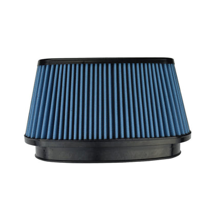 Injen NanoWeb Dry Air Filter 8.7x3.9in Oval ID / 10.4x5.6in OD / 4.75in Height / 7.9x3.1in Top X-1130-BB X-1130-BB Photo - Primary