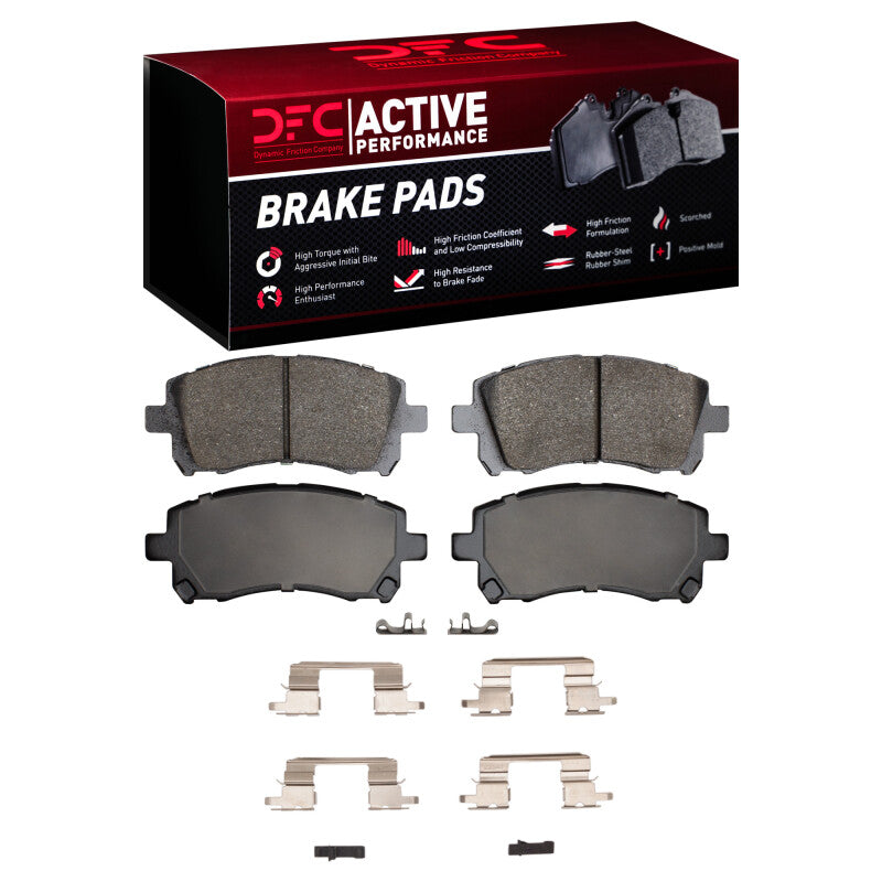 DFC DFC Active Performance Pads Brakes, Rotors & Pads Brake Pads - Performance main image