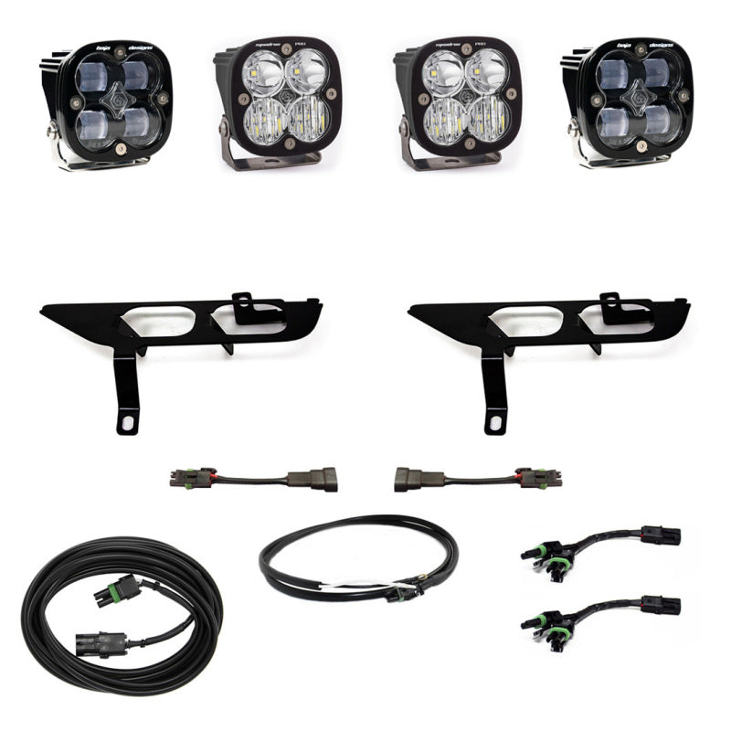 Baja Designs 2021+ Ford F150 Fog Pocket Kit SAE Clear Squadron Pro DC with Upfitter 447699UP 447699UP User 1