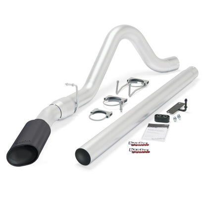 Banks Power 08-10 Ford 6.4L (All W/B) Monster Exhaust System - SS Single Exhaust w/ Black Tip 49781-B 49781-B Photo - Primary