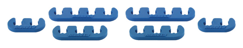 Moroso Spark Plug Wire Separators, Blue, 7-9mm 72160 Photo - Primary
