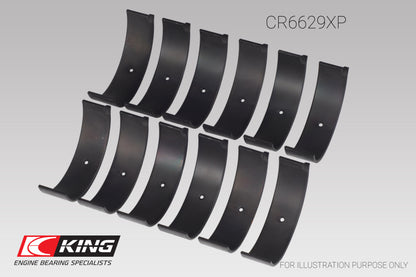 King Engine Bearings King Mitsubishi 6G72 (Size 0.26) Connecting Rod Bearing Set CR6629XP.026 CR6629XP.026 User 1