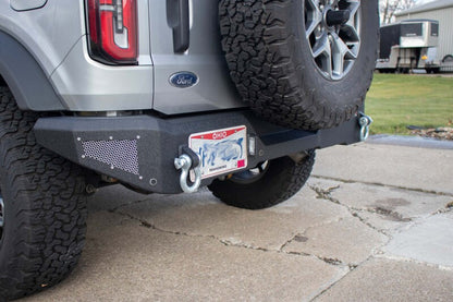 Fishbone Offroad 2021+ Ford Bronco Rear Bumper - Black FB22360 FB22360 Photo - lifestyle view