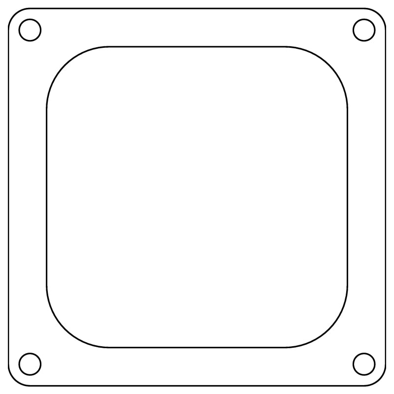 Cometic Gasket Cometic Holley 4500 Dominator .060in Fiber Carburetor Gasket - 4.775in x 4.775in - Open Plenum C15238FC C15238FC Photo - Primary