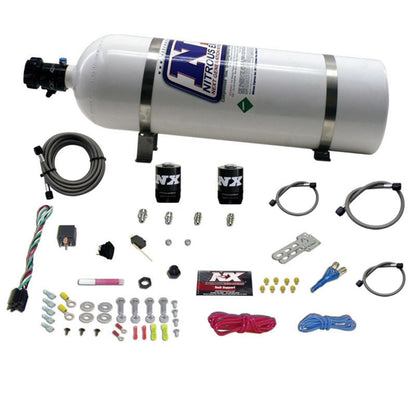 Nitrous Express All Dodge EFI Single Nozzle Nitrous Kit (35-150HP) w/15lb Bottle 20921-15 20921-15 Photo - Primary