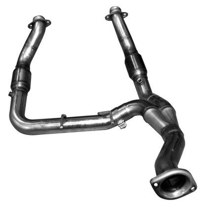 Kooks 11-14 Ford F150 Eco Boost 3.5L V6 3in SS GREEN Cat Turbo Down Y-Pipe 13533300 Photo - Primary