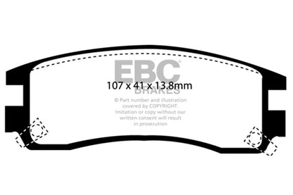 EBC Disc Brake Pad Set DP31609C Photo - Primary