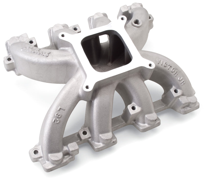 Edelbrock Manifold; Victor JR., GM Gen IV, L92,Carbureted Applications 28457 Photo - Unmounted
