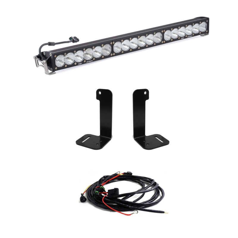 Baja Designs 2018+ Jeep Wrangler JL/JT OnX6+ 30in Bumper LED Light Bar Kit 447657 447657 User 1