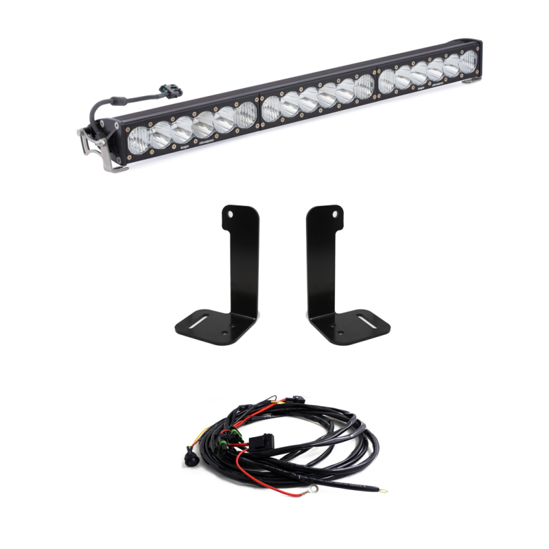 Baja Designs 2018+ Jeep Wrangler JL/JT OnX6+ 30in Bumper LED Light Bar Kit 447657