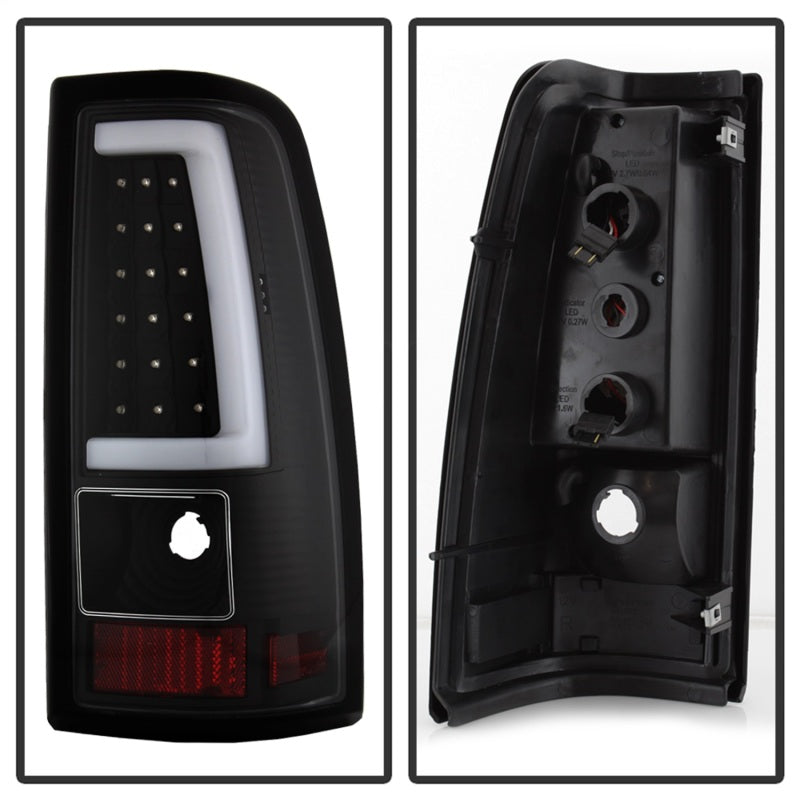 SPYDER xTune Chevy Silverado 1500/2500/3500 99-02 / Version 3 Tail Lights Black ALT-ON-CS99V3-LBLED-BK 9038761 9038761 Photo - Unmounted