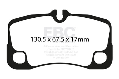 EBC Disc Brake Pad Set DP41930R Photo - Primary