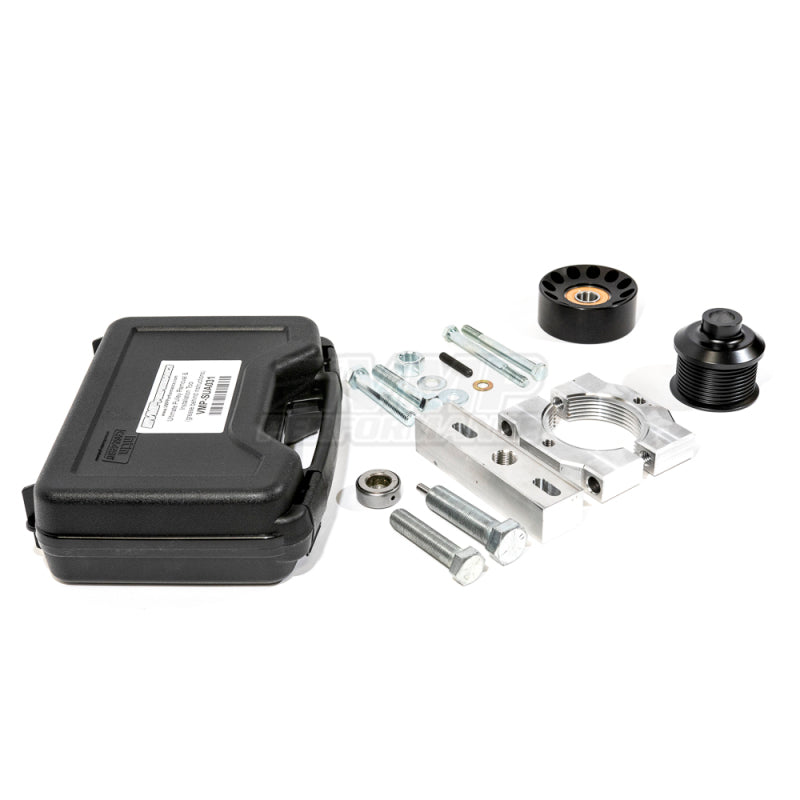 VMP Performance Pulley Tool w/ 2.5in S/C Pulley & 90mm Idler VMP-SUP064 VMP-SUP064 Photo - Close Up