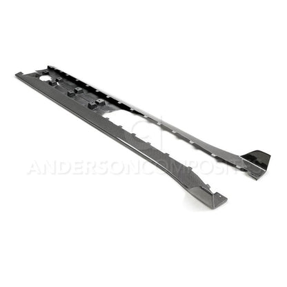 Anderson Composites 2020 Ford Mustang Shelby GT500 Carbon Fiber Rocker Panel Splitters AC-SS20FDMU500 AC-SS20FDMU500 Photo - Primary