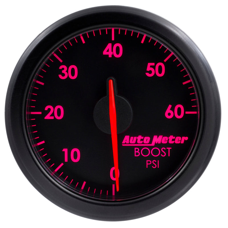 Autometer 2-1/16" Boost, 0-60 Psi, Airdrive, Black 9160-T User 7