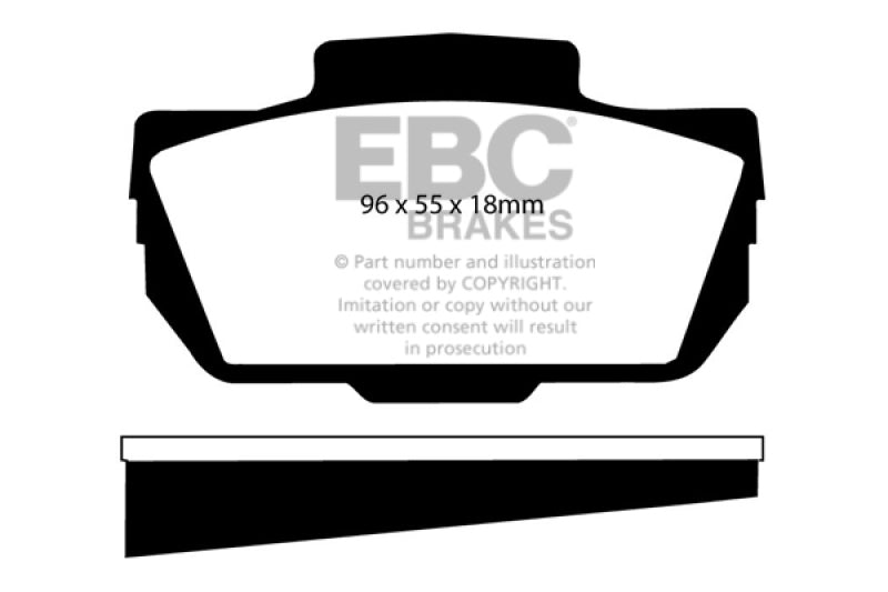 EBC Disc Brake Pad Set DP2149 Photo - Primary