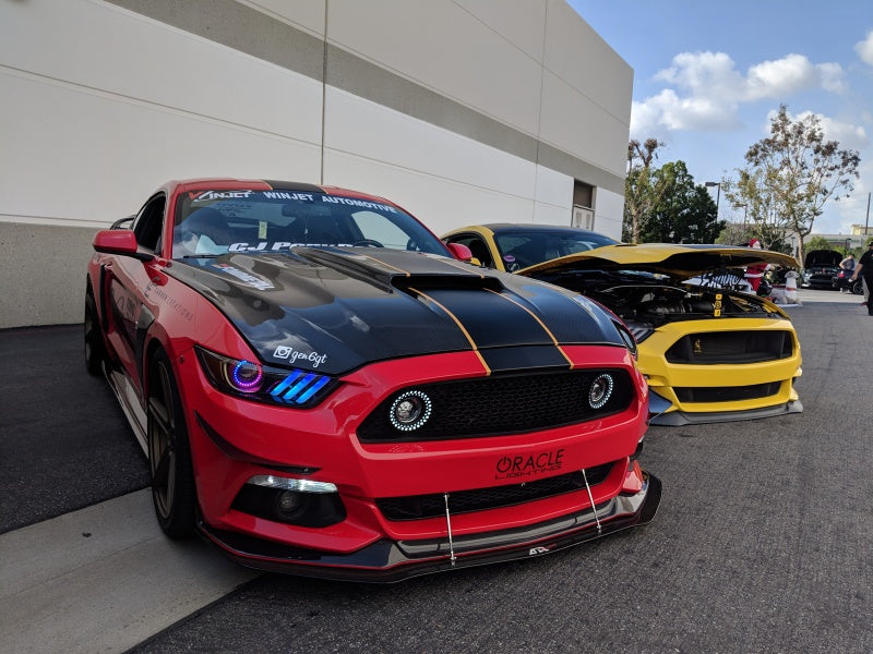 ORACLE Lighting Oracle 15-17 Ford Mustang Dynamic RGB+A Pre-Assembled Headlights - Black Edition - ColorSHIFT 8199-332 8199-332 User 4