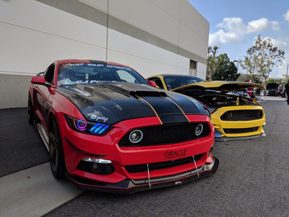 ORACLE Lighting Oracle 15-17 Ford Mustang Dynamic RGB+A Pre-Assembled Headlights - Black Edition - ColorSHIFT 8199-332 8199-332 User 4