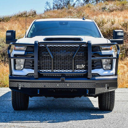 Westin 2025 Chevrolet Silverado 2500/3500 HDX Bandit Front Bumper 58-31215 58-31215 Photo - Mounted