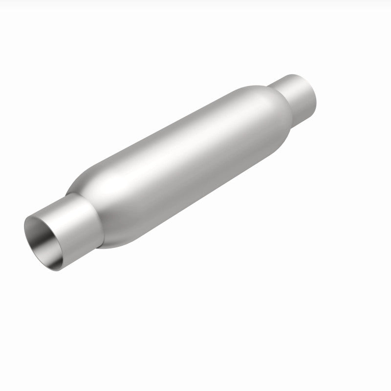 MagnaFlow 3.5" Round Center/Center Glasspack Performance Muffler 18115 360 Degree Image Set