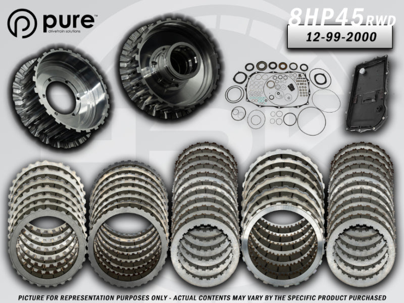 Pure Drivetrain Solutions PDS Trans Hard Parts Kit - Stage 2 Drivetrain Transmission Rebuild Kits main image