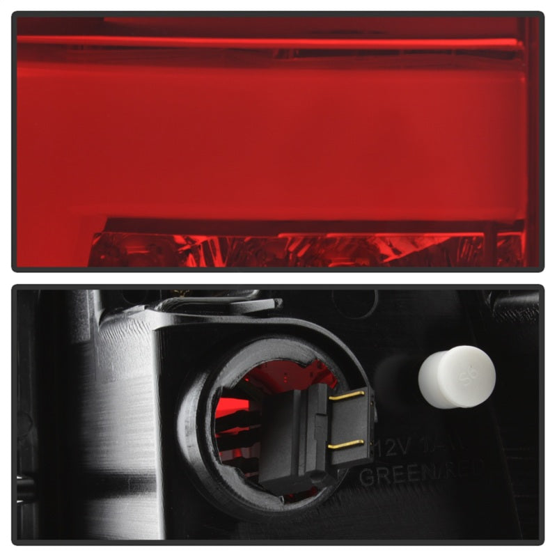 Spyder 00-06 Chevy Suburban 1500/2500 V2 Light Bar LED Tail Lights -Red Clr (ALT-YD-CD00V2-LBLED-RC) 5084163 5084163 Photo - Unmounted