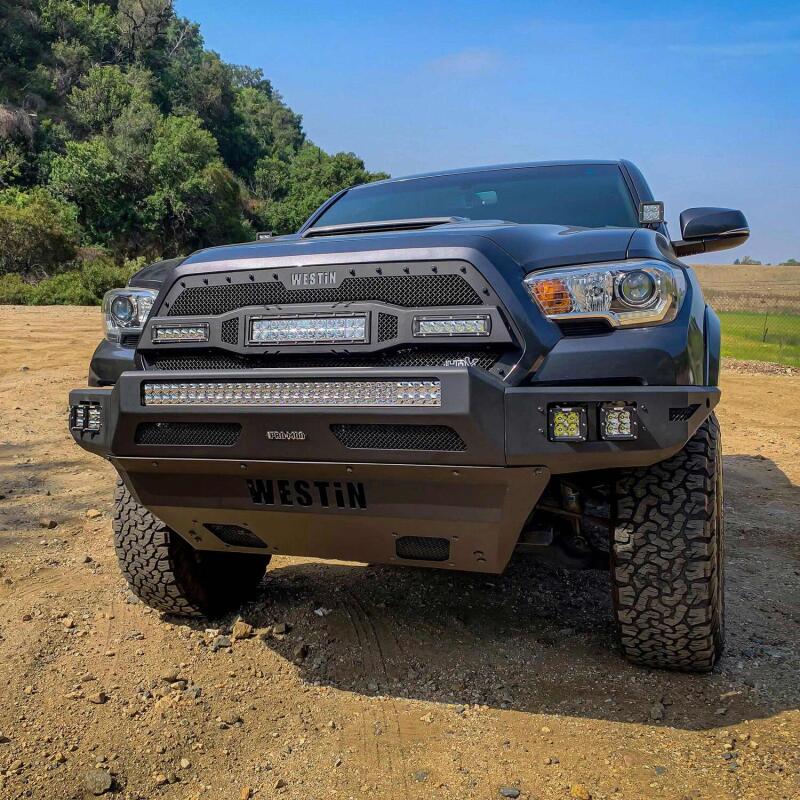 Westin 16-20 Toyota Tacoma Pro-Mod Front Bumper 58-41045 58-41045 Photo - Mounted