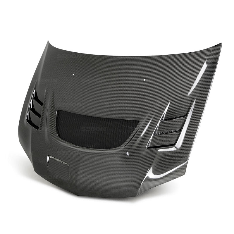 Seibon CW Carbon Fiber Hood Mitsubishi Lancer Evo Viii / Ix 2003-2007 HD0305MITEVO8-CW Photo - Primary