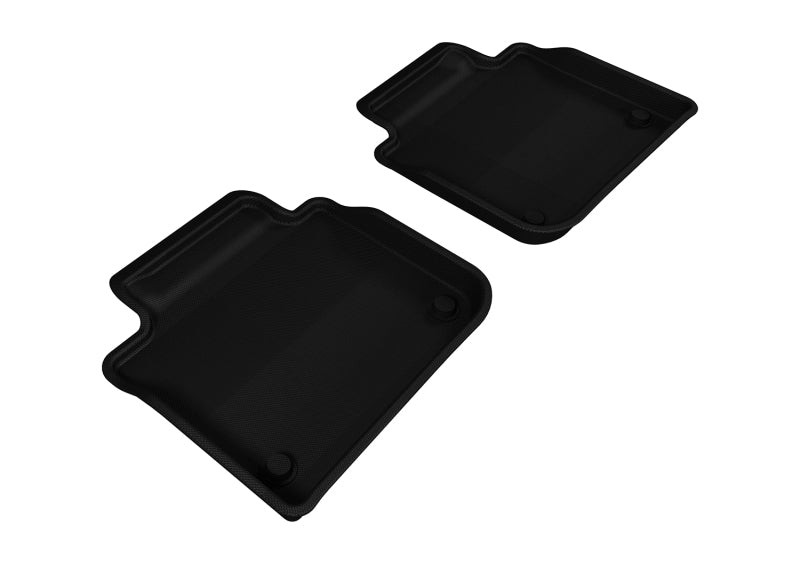 3D MAXpider 2013-2020 Lexus GS/GS Hybrid Kagu 2nd Row Floormats - Black L1LX02521509 L1LX02521509 Photo - Primary