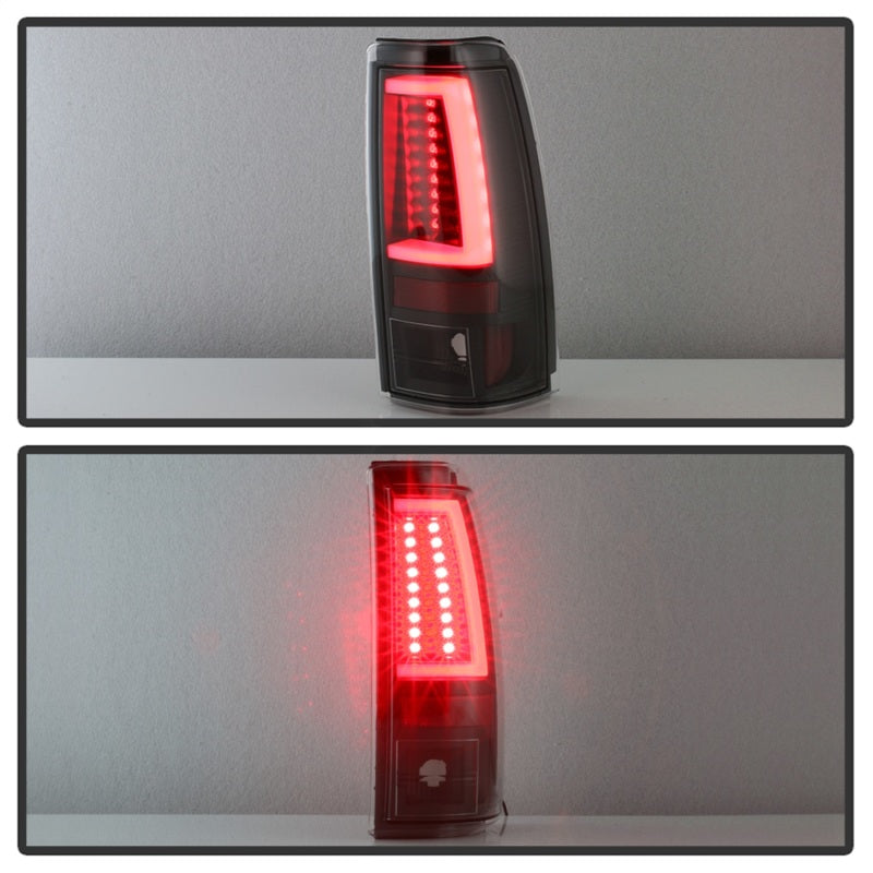 Spyder 03-06 Chevy Silverado - (Does Not Fit Stepside) LED Tail Lights - All Black ALT-YD-CS03V2-LED 5085849 5085849 Photo - Unmounted