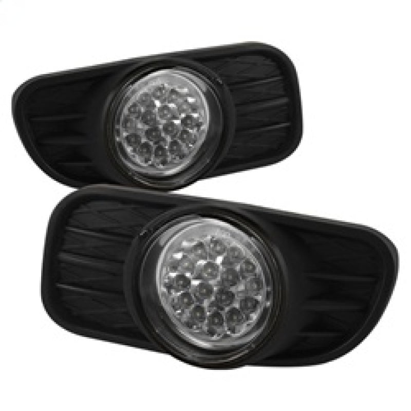 Spyder Jeep Grand Cherokee 99-04 LED Fog Lights w/Switch Clear FL-LED-JGC99-C 5015693 5015693 Photo - Primary