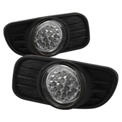 Spyder Jeep Grand Cherokee 99-04 LED Fog Lights w/Switch Clear FL-LED-JGC99-C 5015693 5015693 Photo - Primary