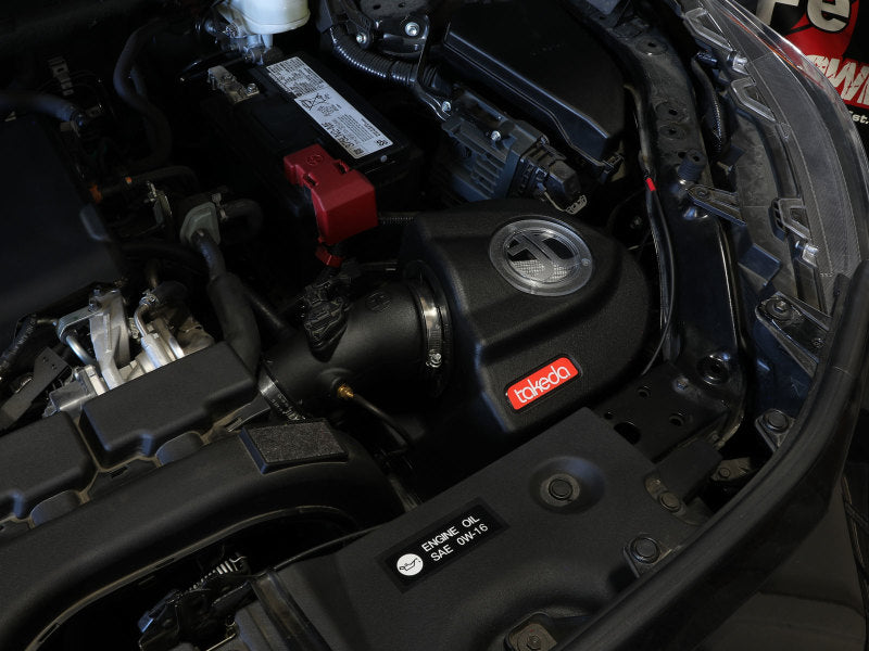 aFe Takeda Momentum Pro Dry S Cold Air Intake System 19-22 Toyota RAV4 L4-2.5L 56-70034D 56-70034D Photo - Mounted