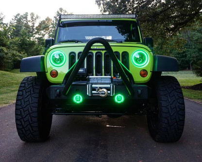 ORACLE Lighting Oracle 7in High Powered LED Headlights - Black Bezel - ColorSHIFT - BC1 5769-335 5769-335 Photo - lifestyle view