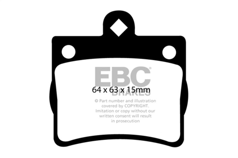 EBC Disc Brake Pad Set DP41135R Photo - Primary
