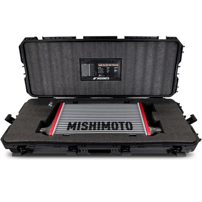 Mishimoto Universal Carbon Fiber Intercooler - Matte Tanks - 600mm Silver Core - C-Flow - DG V-Band MMINT-UCF-M6S-C-DG MMINT-UCF-M6S-C-DG User 1